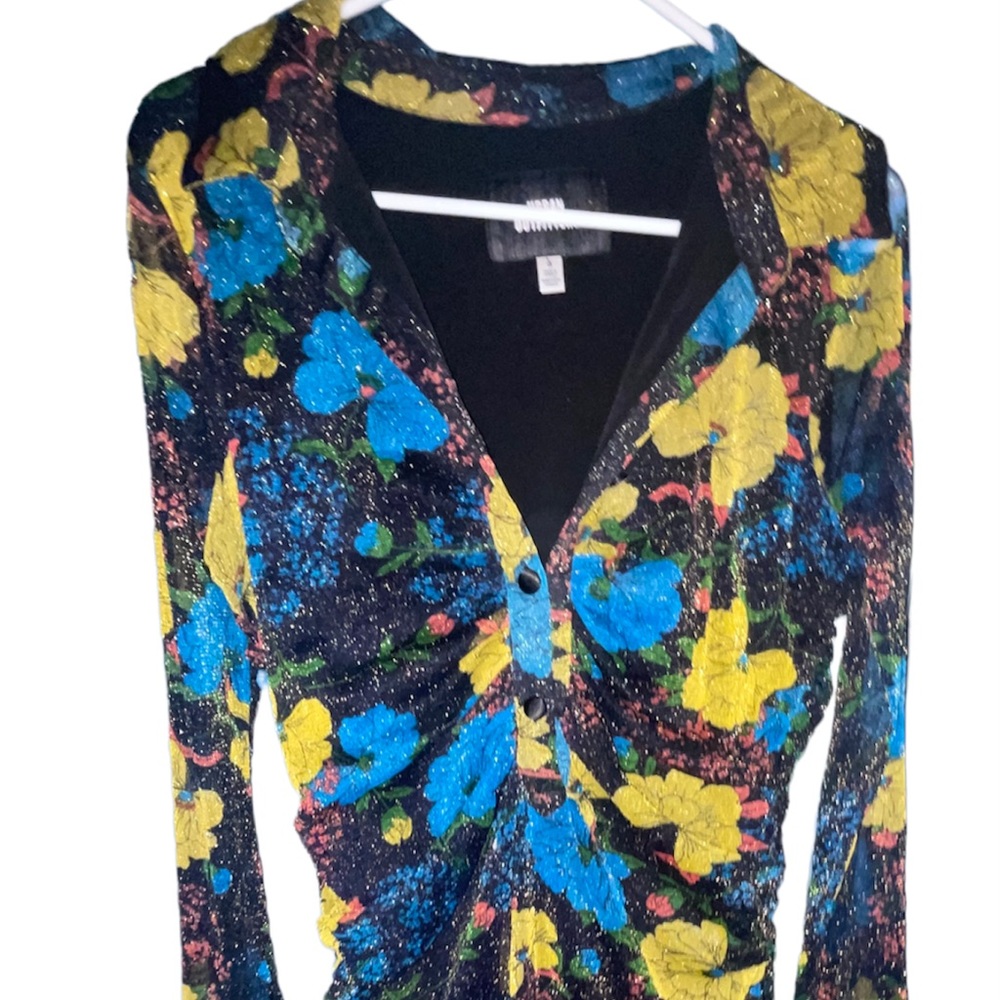 Multi color body con party dress